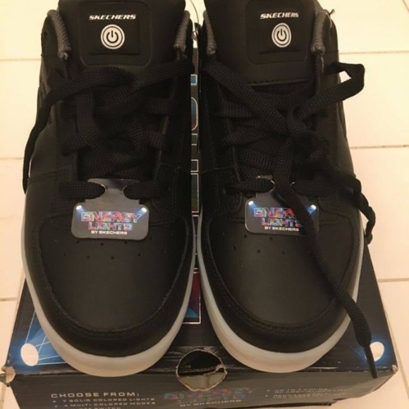 BRAND NEW youth Skechers light up elate shoes size 6Y & 7Y - Picture 7 of 7